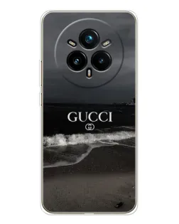 Чехол для Realme 14 Pro Plus с картинкой «Gucci — морской прибой»