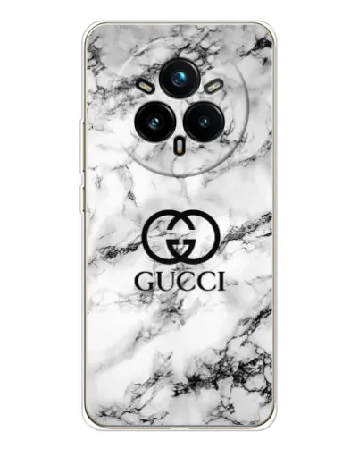 Чехол для Realme 14 Pro Plus с картинкой «Gucci — мраморный шик» Чехол для Realme 14 Pro Plus с картинкой «Gucci — мраморный шик»