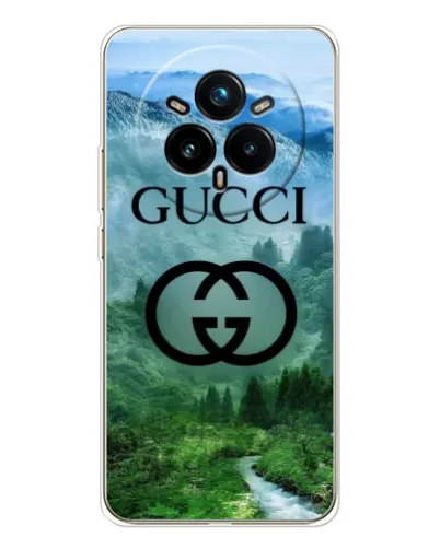 Чехол для Realme 14 Pro Plus с картинкой «Gucci — горный пейзаж» Чехол для Realme 14 Pro Plus с картинкой «Gucci — горный пейзаж»