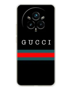 Чехол для Realme 14 Pro Plus с картинкой «Gucci — красный пояс»