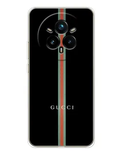 Чехол для Realme 14 Pro Plus с картинкой «Gucci — строгая линия»