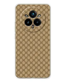 Чехол для Realme 14 Pro Plus с картинкой «Gucci — классический беж»