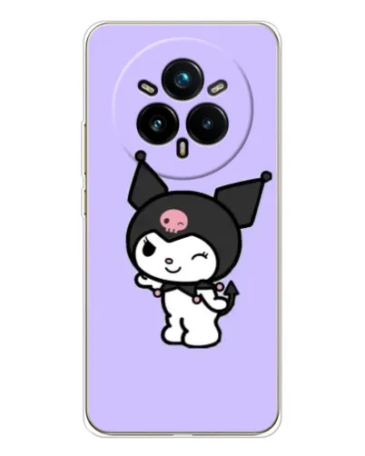 Чехол для Realme 14 Pro Plus с картинкой «Классическая Kuromi»