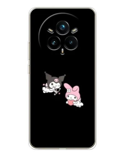Чехол для Realme 14 Pro Plus с картинкой «My Melody и Kuromi»
