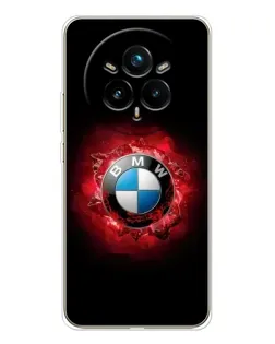 Чохол для Realme 14 Pro Plus з картинкою «Логотип BMW — спалах» Чохол для Realme 14 Pro Plus з картинкою «Логотип BMW — спалах»