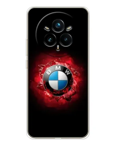 Чехол для Realme 14 Pro Plus с картинкой «Логотип BMW — вспышка» Чехол для Realme 14 Pro Plus с картинкой «Логотип BMW — вспышка»