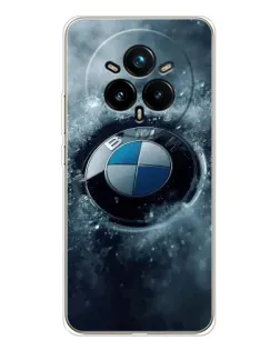 Чохол для Realme 14 Pro Plus з картинкою «Логотип BMW — лід» Чохол для Realme 14 Pro Plus з картинкою «Логотип BMW — лід»