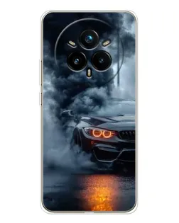 Чохол для Realme 14 Pro Plus з картинкою «BMW M-Power — абстракція» Чохол для Realme 14 Pro Plus з картинкою «BMW M-Power — абстракція»