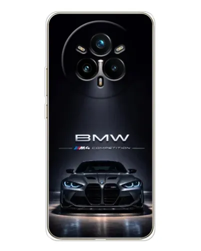 Чехол для Realme 14 Pro Plus с картинкой «BMW сквозь ночной город» Чехол для Realme 14 Pro Plus с картинкой «BMW сквозь ночной город»