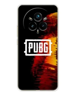 Чехол для Realme 14 Pro Plus с картинкой «Яркий логотип PUBG» Чехол для Realme 14 Pro Plus с картинкой «Яркий логотип PUBG»