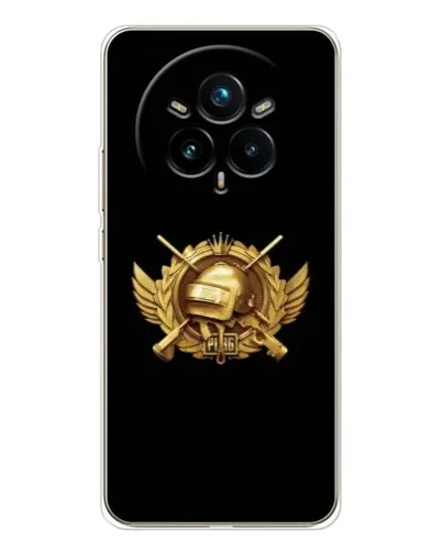 Чехол для Realme 14 Pro Plus с картинкой «PUBG — оранжевый градиент» Чехол для Realme 14 Pro Plus с картинкой «PUBG — оранжевый градиент»