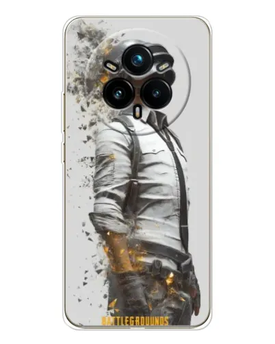 Чехол для Realme 14 Pro Plus с картинкой «PUBG — боец в пыли» Чехол для Realme 14 Pro Plus с картинкой «PUBG — боец в пыли»