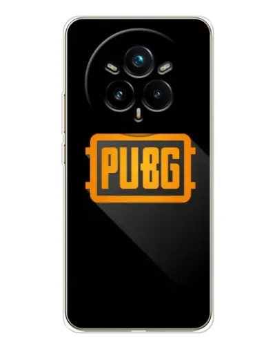 Чехол для Realme 14 Pro Plus с картинкой «PUBG — рамка лого» Чехол для Realme 14 Pro Plus с картинкой «PUBG — рамка лого»