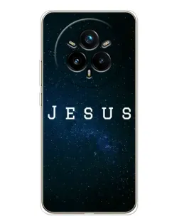 Чехол для Realme 14 Pro Plus с картинкой «Звездное небо Jesus»