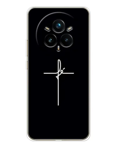 Чехол для Realme 14 Pro Plus с картинкой «Тонкий крест» Чехол для Realme 14 Pro Plus с картинкой «Тонкий крест»