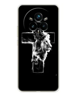 Чехол для Realme 14 Pro Plus с картинкой «Сияющий крест Jesus» Чехол для Realme 14 Pro Plus с картинкой «Сияющий крест Jesus»