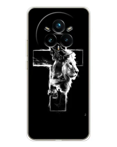 Чехол для Realme 14 Pro Plus с картинкой «Сияющий крест Jesus» Чехол для Realme 14 Pro Plus с картинкой «Сияющий крест Jesus»