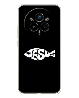 Чехол для Realme 14 Pro Plus с картинкой «Рыба Jesus» Чехол для Realme 14 Pro Plus с картинкой «Рыба Jesus»