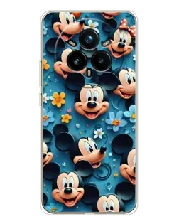 Чехол для Realme 14 Pro Plus с картинкой «Паттерн Микки и Минни»