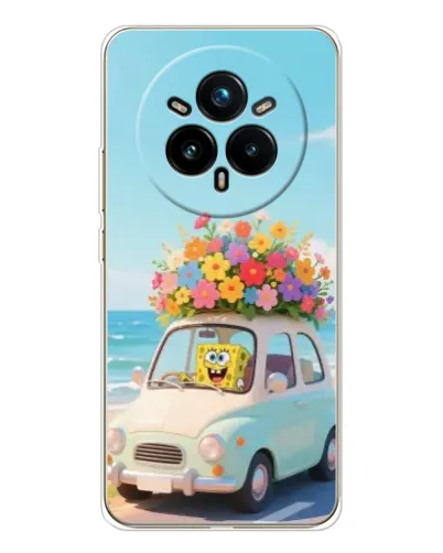 Чехол для Realme 14 Pro Plus с картинкой «Автомобильное путешествие»