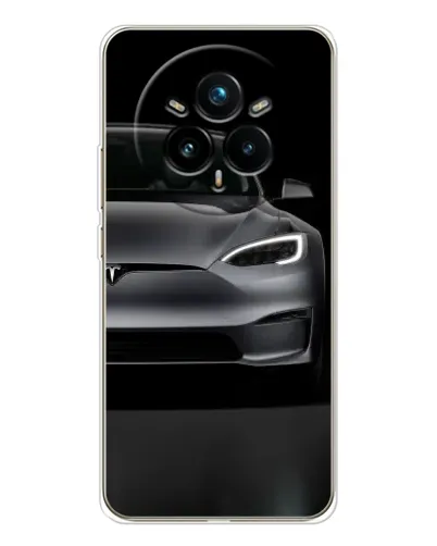 Чехол для Realme 14 Pro Plus с картинкой «Tesla Model S Look»