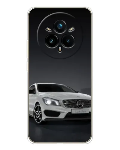 Чехол для Realme 14 Pro Plus с картинкой «Mercedes AMG GT Silver»