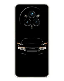 Чохол для Realme 14 Pro Plus з картинкою «Audi — нічний контур»