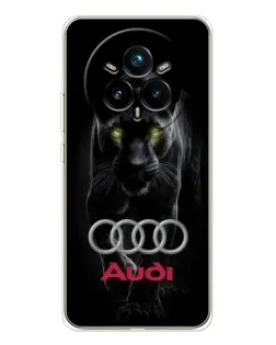 Чохол для Realme 14 Pro Plus з картинкою «Пантера та Audi»