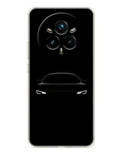 Чохол для Realme 14 Pro Plus з картинкою «Погляд Audi у темряві»