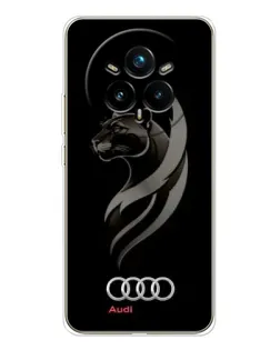 Чохол для Realme 14 Pro Plus з картинкою «Графіка — пантера та Audi»