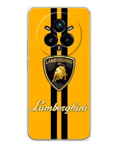 Чехол для Realme 14 Pro Plus с картинкой «Lamborghini Stripe желтый» Чехол для Realme 14 Pro Plus с картинкой «Lamborghini Stripe желтый»