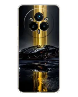 Чехол для Realme 14 Pro Plus с картинкой «Ночной Lamborghini драйв»