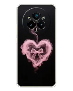 Чехол для Realme 14 Pro Plus с картинкой «Дымчатое сердце»