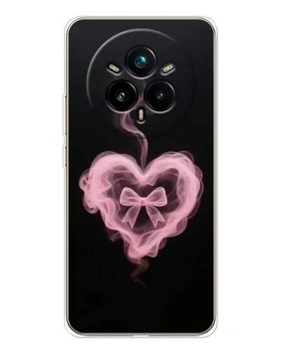 Чехол для Realme 14 Pro Plus с картинкой «Дымчатое сердце» Чехол для Realme 14 Pro Plus с картинкой «Дымчатое сердце»