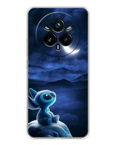 Чехол для Realme 14 Pro Plus с картинкой «Лунная ночь Стича» Чехол для Realme 14 Pro Plus с картинкой «Лунная ночь Стича»