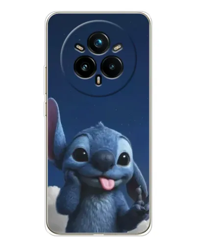 Чехол для Realme 14 Pro Plus с картинкой «Стич в облаках» Чехол для Realme 14 Pro Plus с картинкой «Стич в облаках»