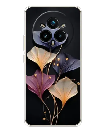 Чехол для Realme 14 Pro Plus с картинкой «Лиловые цветы грации»
