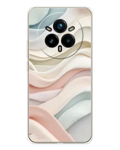 Чехол для Realme 14 Pro Plus с картинкой «Пастельные нежные волны» Чехол для Realme 14 Pro Plus с картинкой «Пастельные нежные волны»