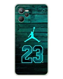 Чохол для Realme 14 з картинкою «Jordan Cyan 23» Чохол для Realme 14 з картинкою «Jordan Cyan 23»