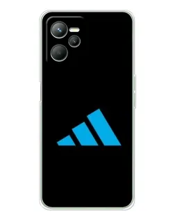 Чохол для Realme 14 з картинкою «Adidas Cyan Logo» Чохол для Realme 14 з картинкою «Adidas Cyan Logo»