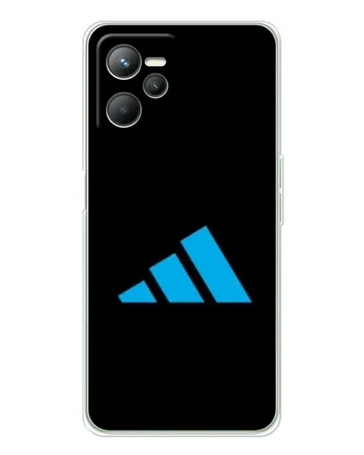 Чехол для Realme 14 с картинкой «Adidas Cyan Logo» Чехол для Realme 14 с картинкой «Adidas Cyan Logo»