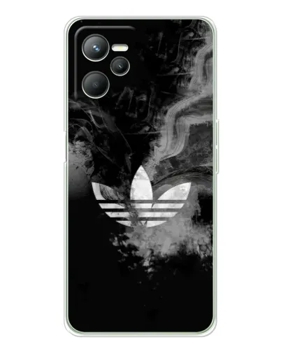 Чехол для Realme 14 с картинкой «Абстрактный дым Adidas» Чехол для Realme 14 с картинкой «Абстрактный дым Adidas»