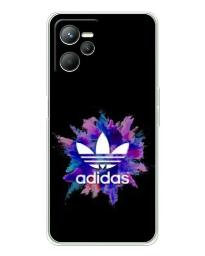 Чехол для Realme 14 с картинкой «Взрыв красок Adidas» Чехол для Realme 14 с картинкой «Взрыв красок Adidas»