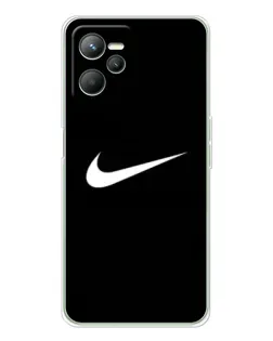Чехол для Realme 14 с картинкой «Минималистический Найк» Чехол для Realme 14 с картинкой «Минималистический Найк»