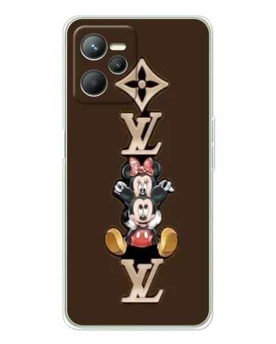 Чехол для Realme 14 с картинкой «LV и Микки Маус» Чехол для Realme 14 с картинкой «LV и Микки Маус»
