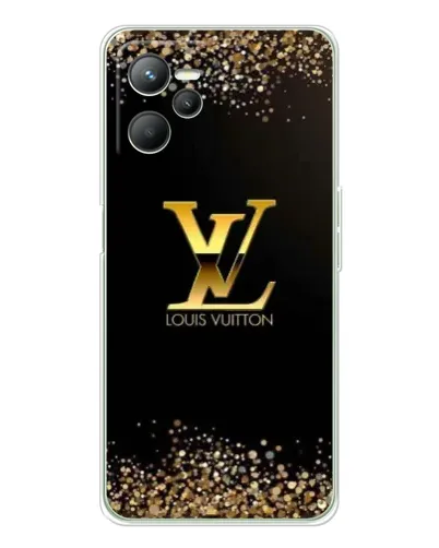 Чехол для Realme 14 с картинкой «LV — золотые искры» Чехол для Realme 14 с картинкой «LV — золотые искры»