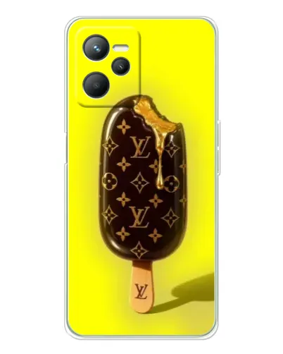 Чехол для Realme 14 с картинкой «Мороженое от LV» Чехол для Realme 14 с картинкой «Мороженое от LV»