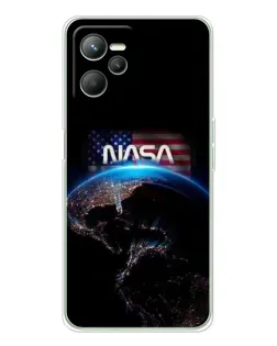 Чохол для Realme 14 з картинкою «Земля з космосу NASA» Чохол для Realme 14 з картинкою «Земля з космосу NASA»
