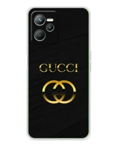 Чохол для Realme 14 з картинкою «Золотий логотип Gucci» Чохол для Realme 14 з картинкою «Золотий логотип Gucci»