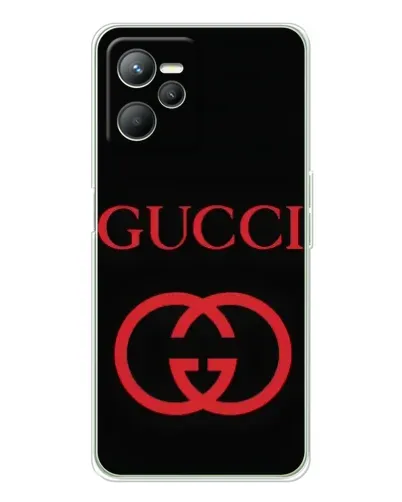 Чохол для Realme 14 з картинкою «Gucci — червоний логотип» Чохол для Realme 14 з картинкою «Gucci — червоний логотип»